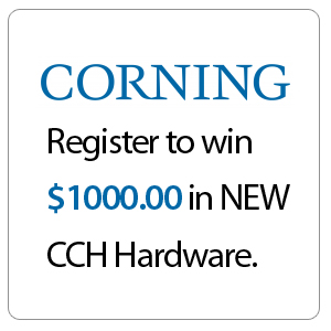 corning cch, closet connector housing