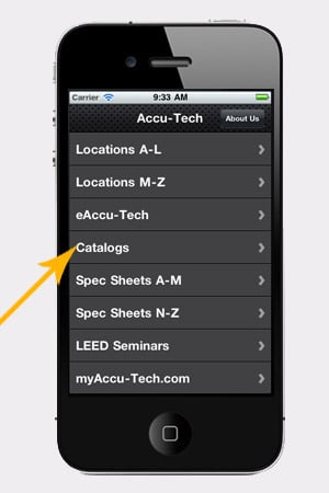accu-tech iphone app