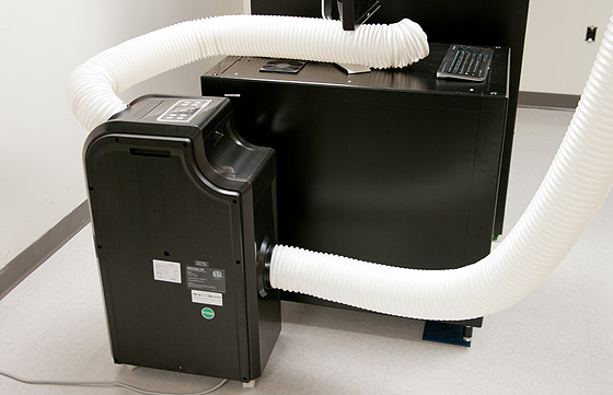 self-contained portable air conditioning