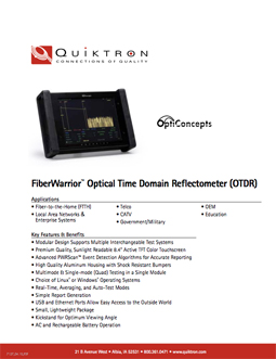 Quiktrons_FiberWarrior_Optical_Time_Domain_Reflectometer_2