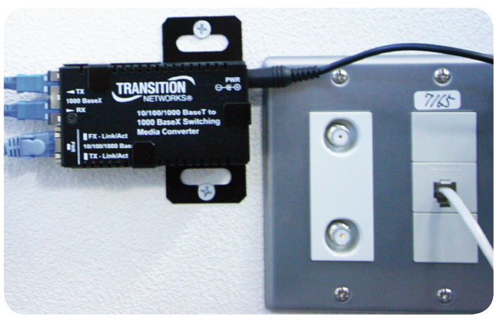 Transition Networks: Fiber-to-Desk in Education