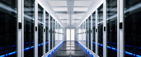 Data Center - White Cabinets