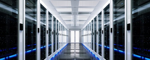 Data Center - White Cabinets