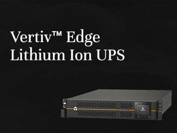 Vertiv Edge Lithium Ion UPS image