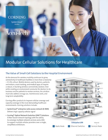 Corning- SpiderCloud-modular cellular solutions