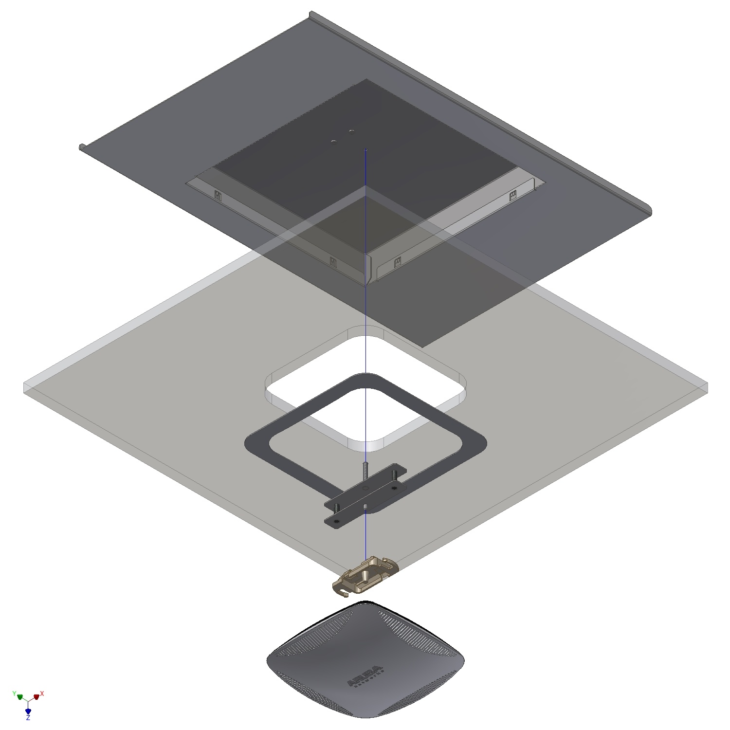 Oberon Introducing Oberon's Model 1044 Suspended Ceiling Wireless Access