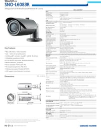 SNO-L6083R_Specifications