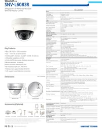SNV-L6083R_Specifications