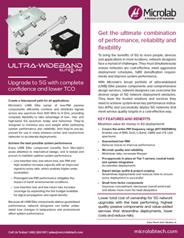 ultrawideband elite passives flyer